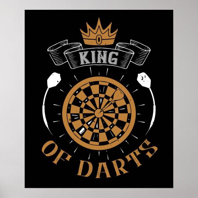 Darts - Kung om Darts Poster (Framsidan)