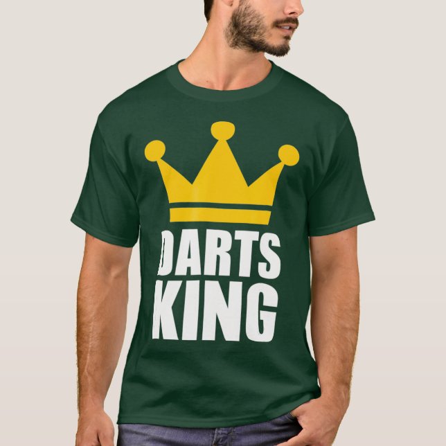 Darts kung t shirt (Framsida)