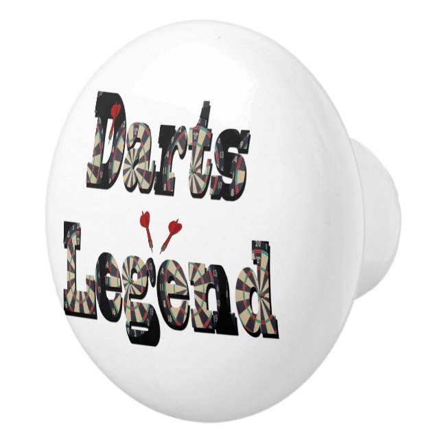 Darts Legend, keramiskt knopp (Höger)