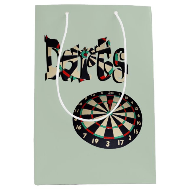 Darts logotyp och darttavla, (Framsidan)