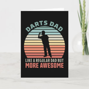 Darts Pappa - Regular Pappa men mer Fantastisk Kort