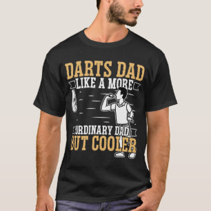 Darts Pappa som en mer vanlig Darts Far Pappa T Shirt