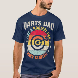 Darts Pappa som en vanlig Far-gåva till honom T Shirt