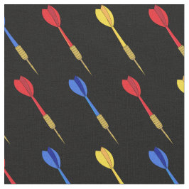 Darts Player Darts Patterned Tyg