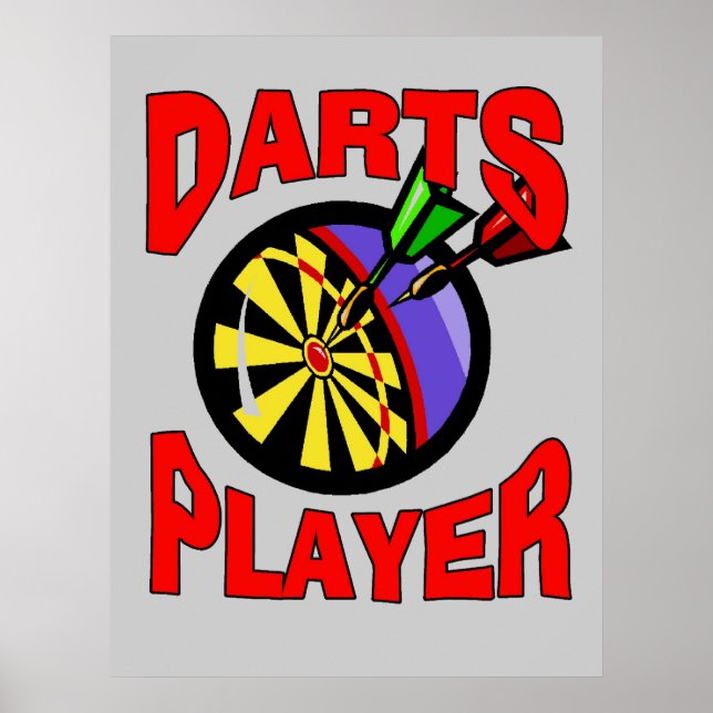 Darts Player Poster (Framsidan)