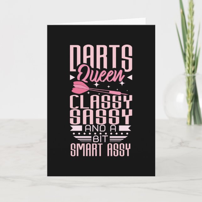 Darts Queen Kort (Framsida)