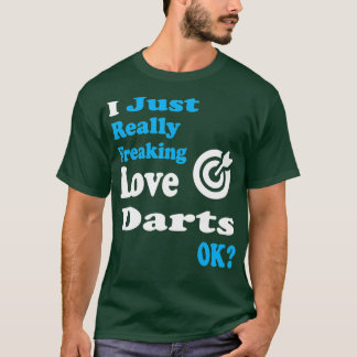 Darts Shirt I Verkligen Darts T Shirt