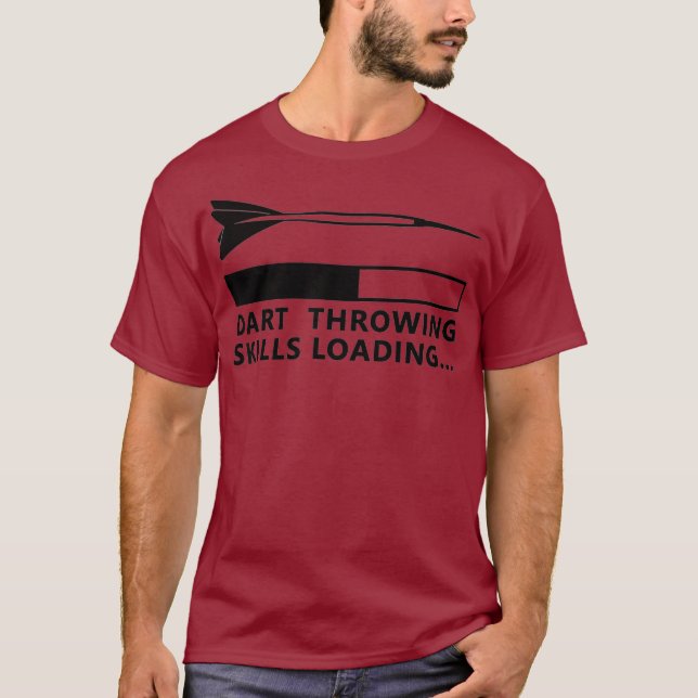 Darts Skills Loading T-Shirt (Framsida)