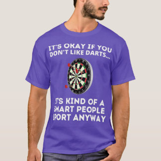 Darts Smart People Sport Shirt Funny Darts T