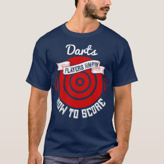 Darts-spelare vet hur de poängar t shirt