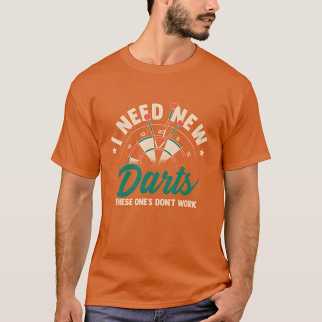 Darts Sport Design flicka T Shirt (Framsida)