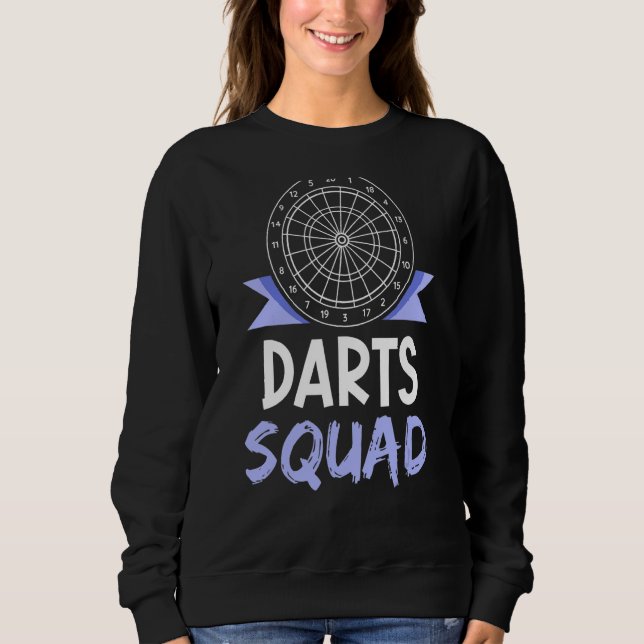 Darts Squad Hobby Player Dart T Shirt (Framsida)