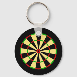 Darts target nyckelring