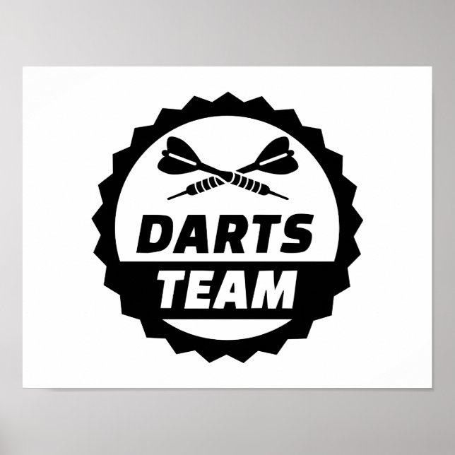 Darts team poster (Framsidan)
