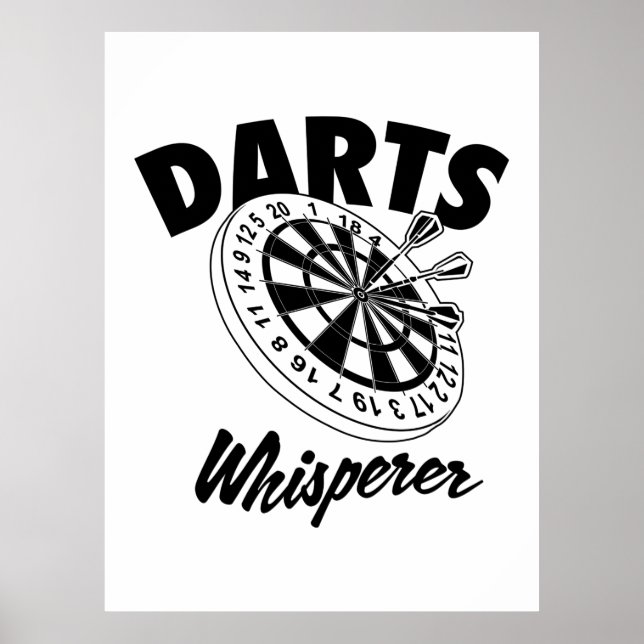 Darts Whisperer Poster (Framsidan)