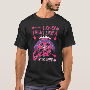Darts Women Dartboard Girls Darting Da T Shirt