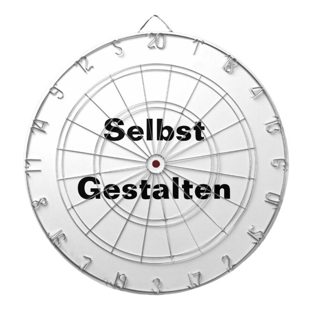 Dartscheibe Selbst Gestalten - Vorlage Darttavla (Framsidan)