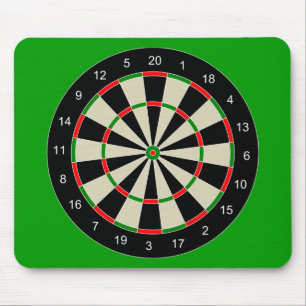 darttarget_Vector_Clipart DARTS DARTBOARD-MÅL Musmatta