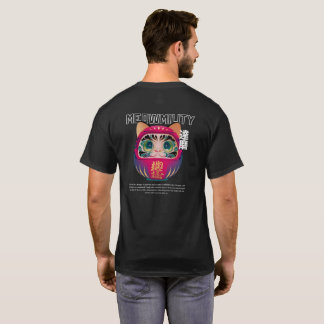 Daruma Cat Jepang Meowmilitet T Shirt