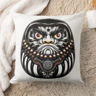 Daruma-docka Japansk konst Kudde