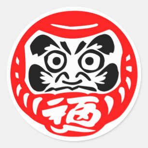 Daruma-docka Klistermärken
