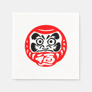 Daruma-docka Pappersservett
