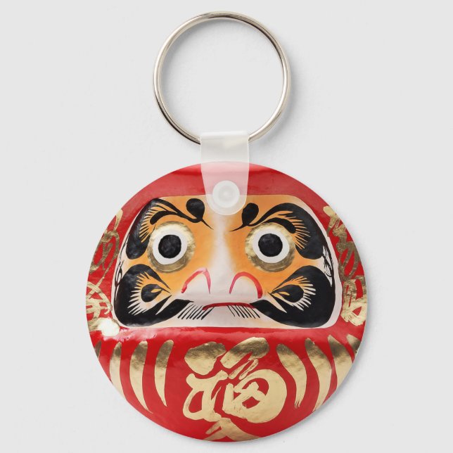 Daruma doll nyckelring (Framsida)