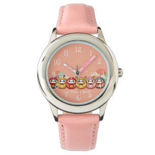 Daruma Färg Personlig Armbandsur