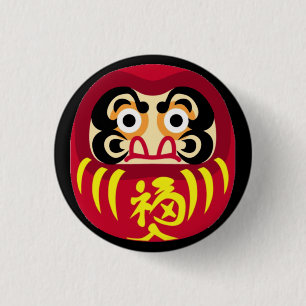 Daruma klämmer fast knapp