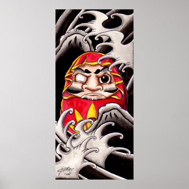 "Daruma-San" Poster (Framsidan)