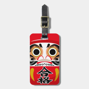 Darumadoll (traditionell japansk charm från lycka bagagebricka