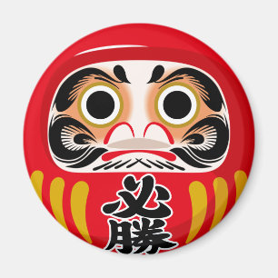 Darumadoll (traditionell japansk charm från lycka magnet