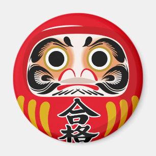 Darumadoll (traditionell japansk charm från lycka magnet