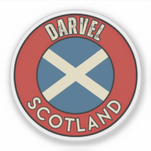 Darvel, Skottland Klistermärken