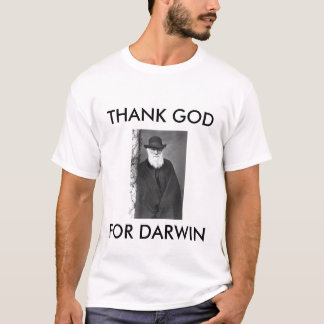 darwin1 TACKAR GUDEN, FÖR DARWIN T-shirt