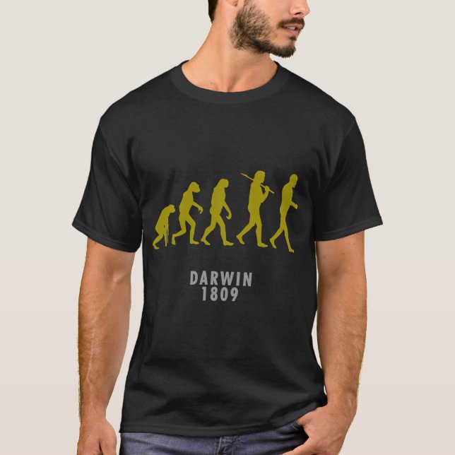 Darwin 1809 t shirt (Framsida)