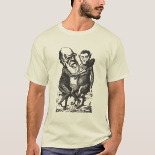 Darwin & apa t-shirt