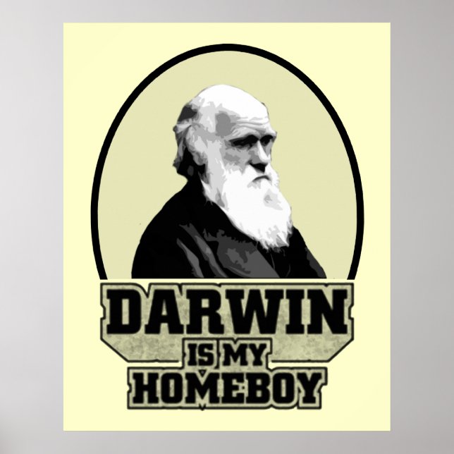Darwin är min hempojke poster (Framsidan)