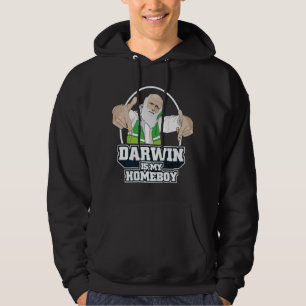 Darwin är min Homeboy (full färg) Munkjacka
