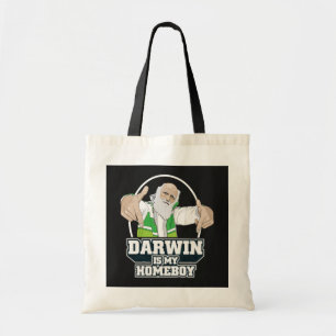 Darwin är min Homeboy (full färg) Tygkasse