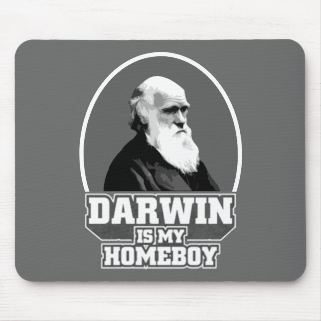Darwin är min Homeboy Musmatta (Framsidan)