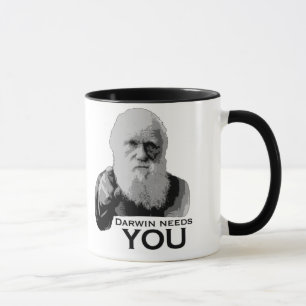 Darwin behöver dig! mugg