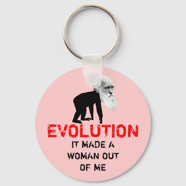 Darwin evolution nyckelring (Framsida)