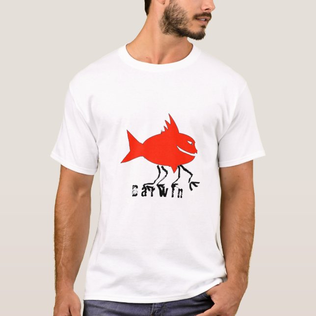 Darwin fisk tee (Framsida)