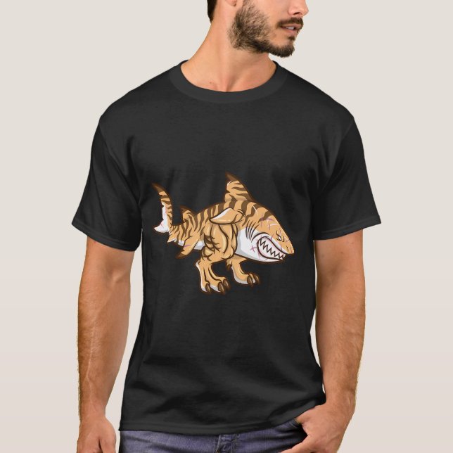 Darwin hajen t shirt (Framsida)