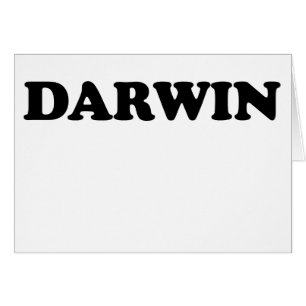 darwin hälsningskort