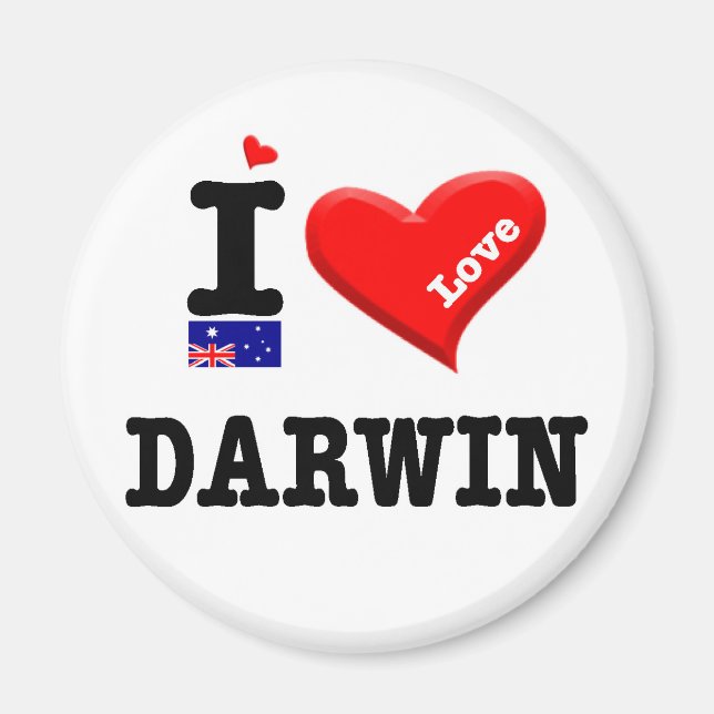 DARWIN - I Kärlek Magnet (Framsidan)