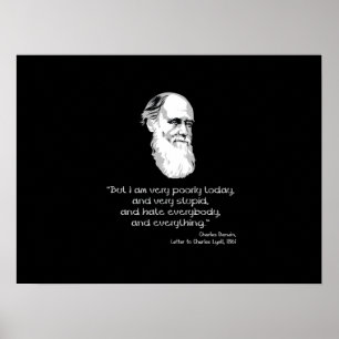 Darwin: Jag är mycket dålig i dag Poster