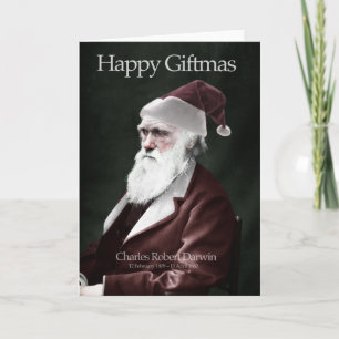 Darwin Julafton Card Helgkort