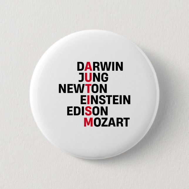 Darwin Jung Newton Einstein Edison Mozart Autism A Knapp (Framsida)